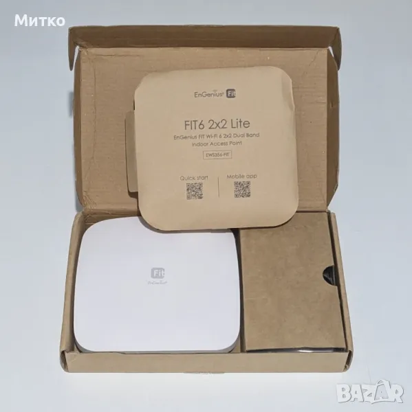 EnGenius EWS356-FIT Indoor Wi-Fi 6 Access Point, снимка 1