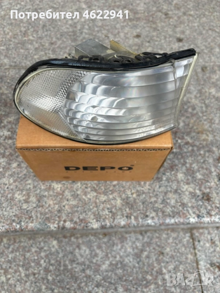 бял десен мигач за BMW E38 БМВ, снимка 1