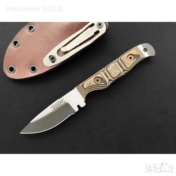 Нож Dawson Handyman с острие Specter, в цвят tan/black - 7,9 см, снимка 1