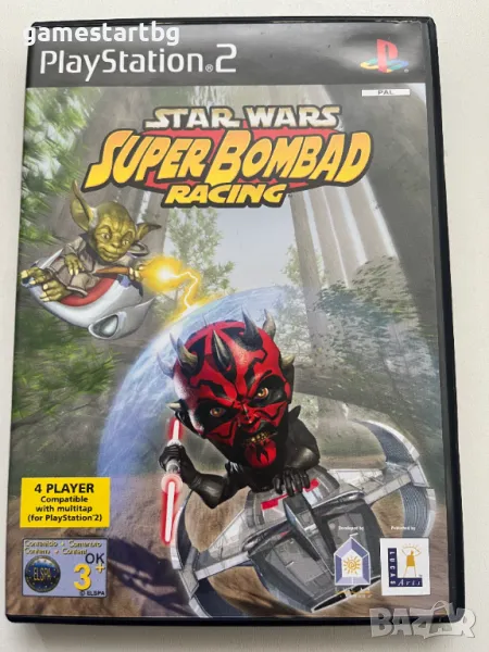 Star Wars Super Bombad Racing за PS2 , снимка 1
