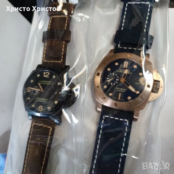 Мъжки луксозни часовници на ЕДРО Panerai , снимка 1