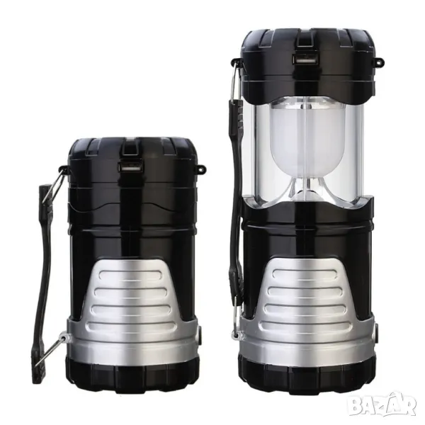 Фенер за излети с диоди и соларно зареждане CAMP LAMPA-10C, снимка 1