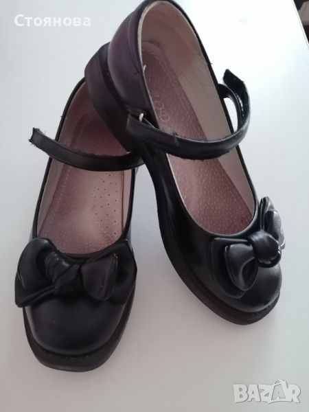 Черни обувки за момиченце, снимка 1