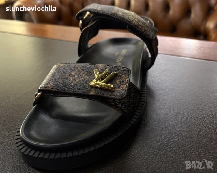 Louis Vuitton Sunset Comfort Flat Sandals, снимка 1