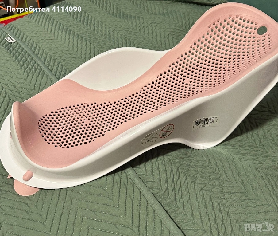 Angelcare Бебешка мини подложка за къпане , снимка 1