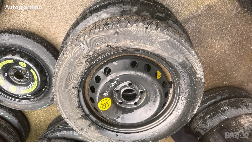 Резервна гума / патерица за Nissan Qashqai / Micra - 403539F500 / 145/90/16, снимка 1