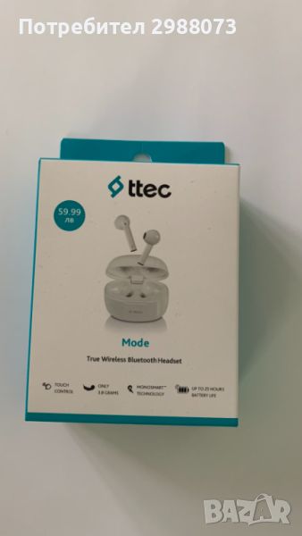 Слушалки TTEC Mode, снимка 1