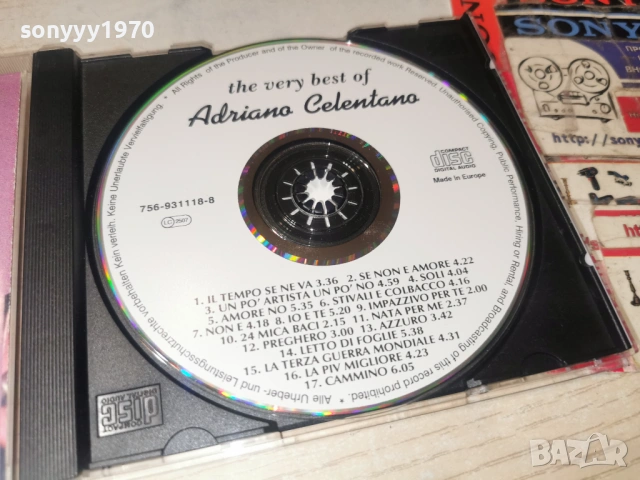 ADRIANO CELENTANO CD 0202261951, снимка 2 - CD дискове - 53328373