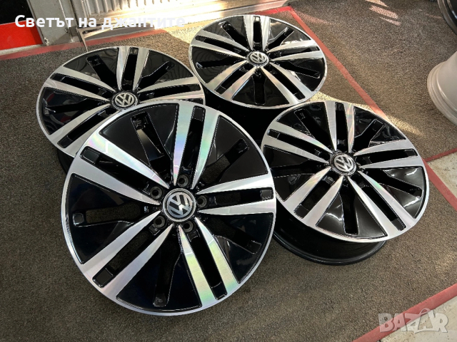Джанти 17 Цола 5х112 VW Golf 6 7 Touaran Caddy T Roc Skoda Octavia Audi A3, снимка 5 - Гуми и джанти - 53647414
