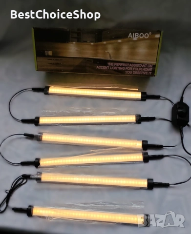 LED осветление за кухня под шкаф – Димируемо 6-бр. 28 см