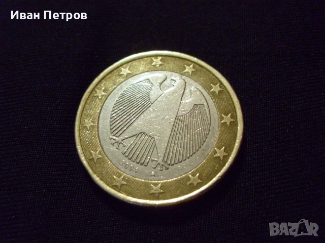 Супер рядка 1 евро монета 2004 Серия A (Германия)