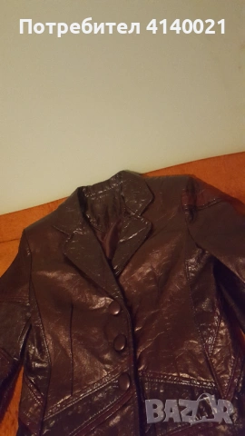 Дамско кожено яке естествена кожа , снимка 4 - Якета - 53625093