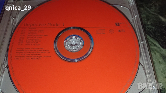 Depeche Mode - The Singles 86/98 2 cd, снимка 4 - CD дискове - 44956280