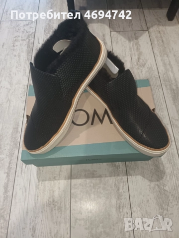 Дамски обувки TOMS Paxton черни 40 размер 
