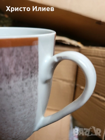 Комплект за хранене от порцелан van Well Ella 24 части Комплект чинии сервиз, снимка 8 - Сервизи - 53227927