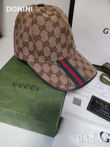 Мъжка дамска бейзболна шапка Gucci, снимка 6 - Шапки - 49257302