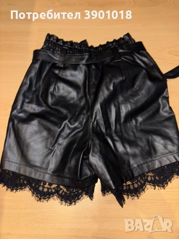 Дамска кожена пола, снимка 2 - Панталони - 52868144