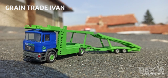 MAN F2000 Автовоз! Herpa 1/87!, снимка 5 - Колекции - 53748794