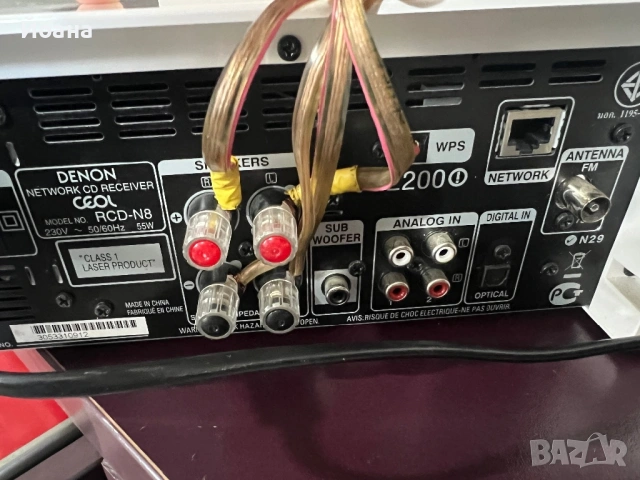 Denon CEOL N8, снимка 11 - Ресийвъри, усилватели, смесителни пултове - 54172513