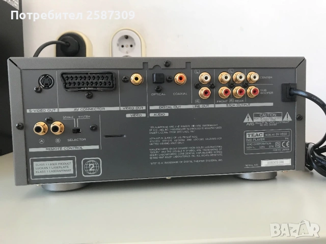 Teac DV-H500 DVD CD Player, снимка 4 - Ресийвъри, усилватели, смесителни пултове - 53269223