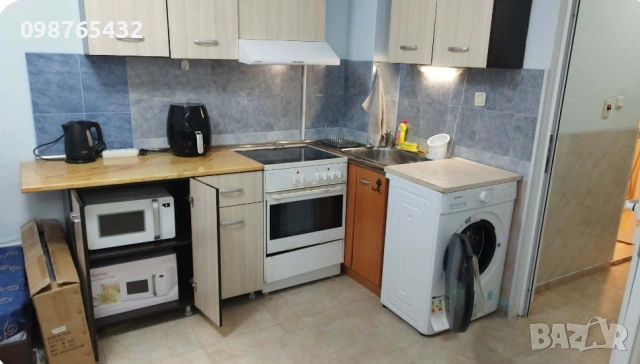 студио под наем целогодишно град Царево кв Василико партер с малък двор 