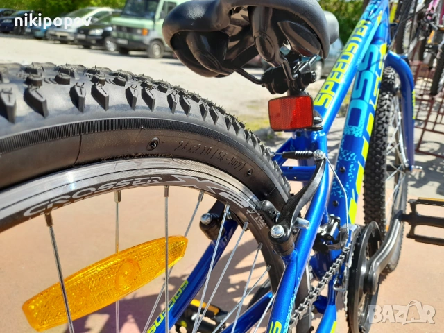 CROSS Велосипед 24" SPEEDSTER син, снимка 11 - Велосипеди - 53848883