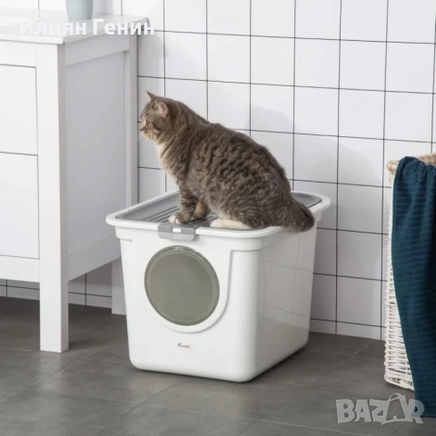 Кутия за котешка тоалетна, снимка 6 - За котки - 52666959