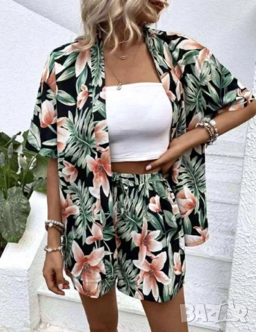 дамски комплект риза и панталонки , снимка 14 - Комплекти - 50873993