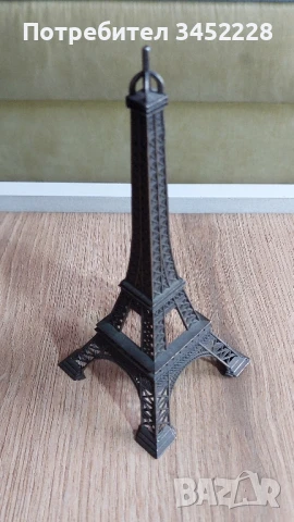 айфелова кула сувенир метална височина 18см , снимка 4 - Декорация за дома - 50996830