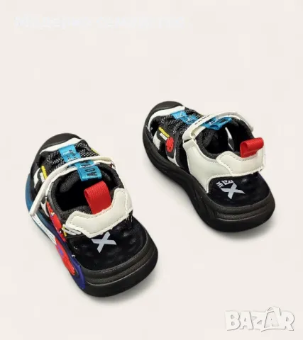 Летни сандали за момче Спайдърмен, снимка 2 - Детски сандали и чехли - 50384970