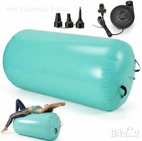 Нов Гимнастически въздушен ролер барел за йога баланс и тренировки с помпа