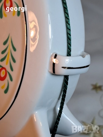 унгарска порцеланова бъклица Hollohaza , снимка 10 - Сервизи - 52371891