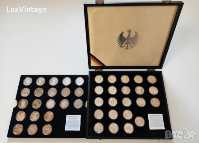 Немски възпоменателни монети сребро колекция