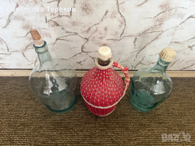 Продавам дамаджани за ракия, олио и др., снимка 8 - Буркани, бутилки и капачки - 34975951