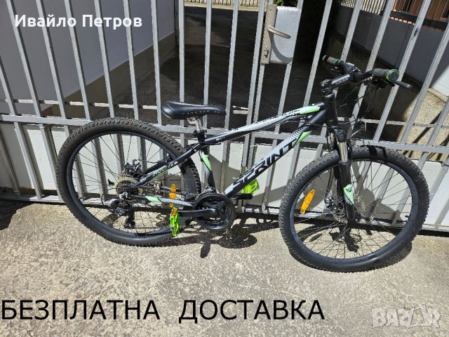 алуминиев велосипед 27.5 цола SPRINT-шест месеца гаранция, снимка 1 - Велосипеди - 46386227