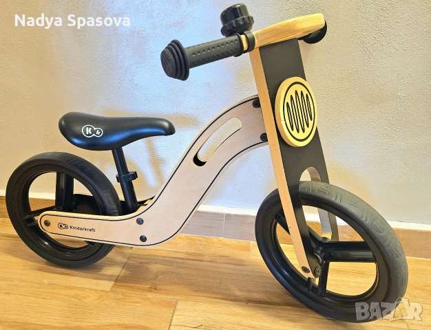 Колело за баланс KinderKraft UNIQ Natural, снимка 8 - Детски велосипеди, триколки и коли - 52699428