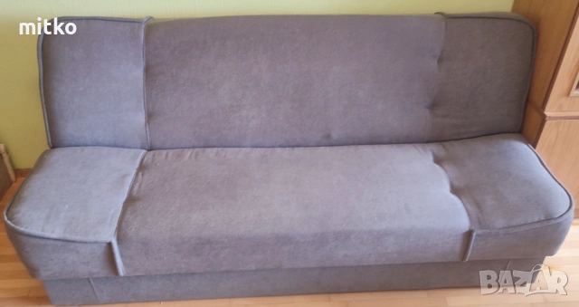 Разтегателен диван с ракла