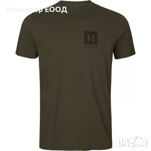 Мъжка тениска Harkila - Gorm, в цвят Willow Green, снимка 1 - Екипировка - 45337667
