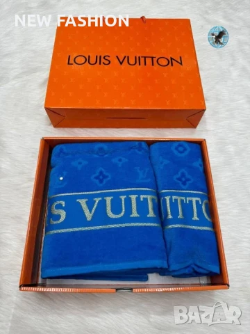 Памучни Хавлии -2бр с Кутия ✨ Louis Vuitton , снимка 6 - Хавлиени кърпи - 51169051