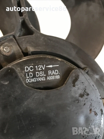 Перка за охлаждане на двигателя за KIA Cerato 1.5 CRDi (2004) 25380-3EXXX, снимка 2 - Части - 53246865