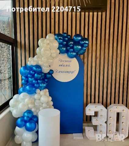 Украса за рожден ден , снимка 5 - Декорация - 54102564