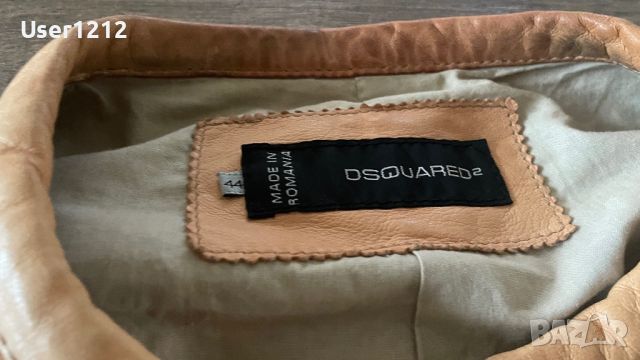 Dsquared оригинално кожено яке , снимка 7 - Якета - 45100307