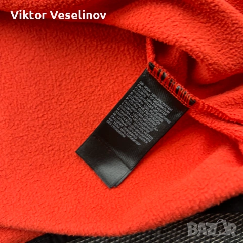 The North Face TKA Glacier Мъжка Блуза Полар Размер L Термо Orange Black, снимка 5 - Тениски - 53757613