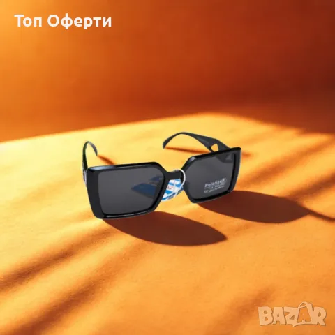 Слънчеви очила с масивен и модерен дизайн с правоъгълна форма, снимка 2 - Слънчеви и диоптрични очила - 50282027