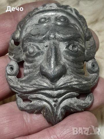 Атрактивен Алуминиев  тепелък за Хайдушки, Османски, Балкански Кремъчен  или Капсулен пищов , снимка 5 - Антикварни и старинни предмети - 53921403