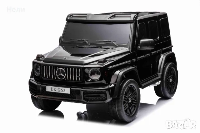 Двуместна джип G63 4X4 24V батерия,MP3, с меки гуми с Кожена седалка, снимка 14 - Детски велосипеди, триколки и коли - 46818847