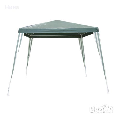 Градинска шатра в зелен цвят с UV 20 + защита, снимка 2 - Градински мебели, декорация  - 45693002