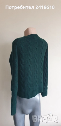 POLO Ralph Lauren Cable Wool / Cashmere Knit Womens Size M НОВО!  ОРИГИНАЛ! Дамски Пуловер, снимка 15 - Блузи с дълъг ръкав и пуловери - 52584616