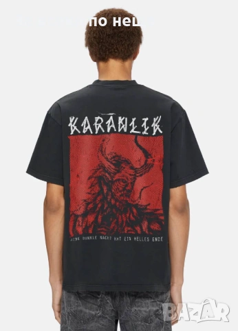 44 Label Group Мъжка Черна Тениска👕Мъжка Блуза С Къс Ръкав В Черен Цвят Код Mens P.98, снимка 2 - Тениски - 53821656