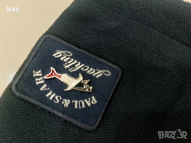 Мъжка тениска Паул Шарк 3ХЛ последен размер в тъмно син цвят , снимка 3 - Тениски - 53169022